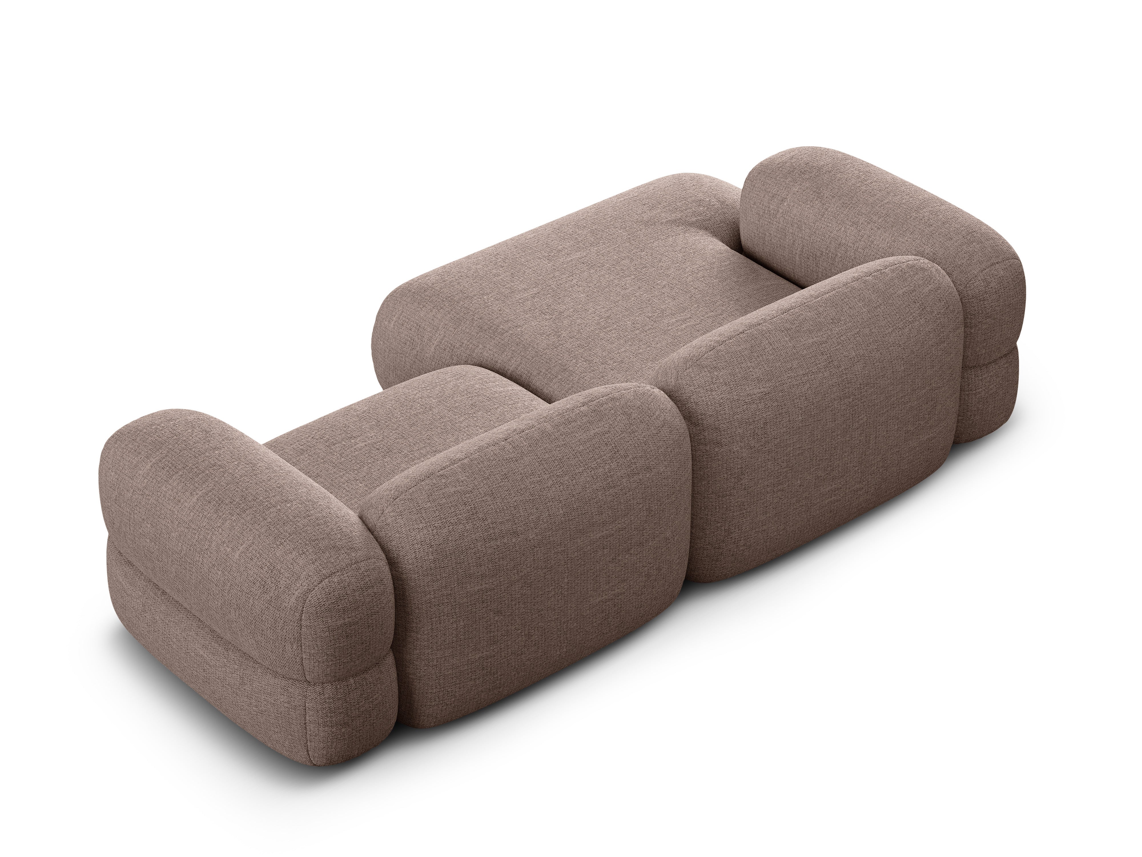 Rohová sedačka ROGER cappuccino szenil