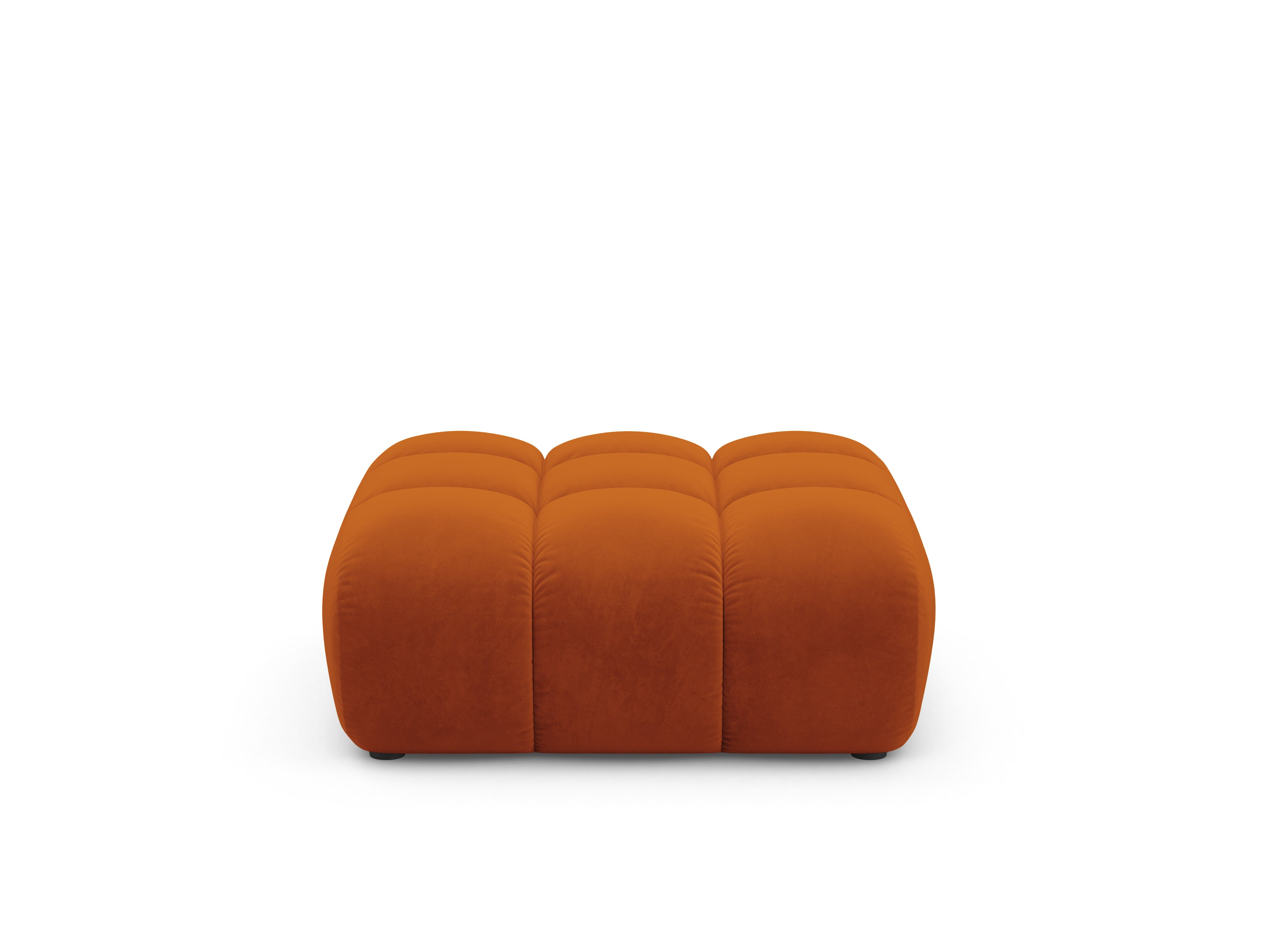 ASTRO Velvet Pouf Rust