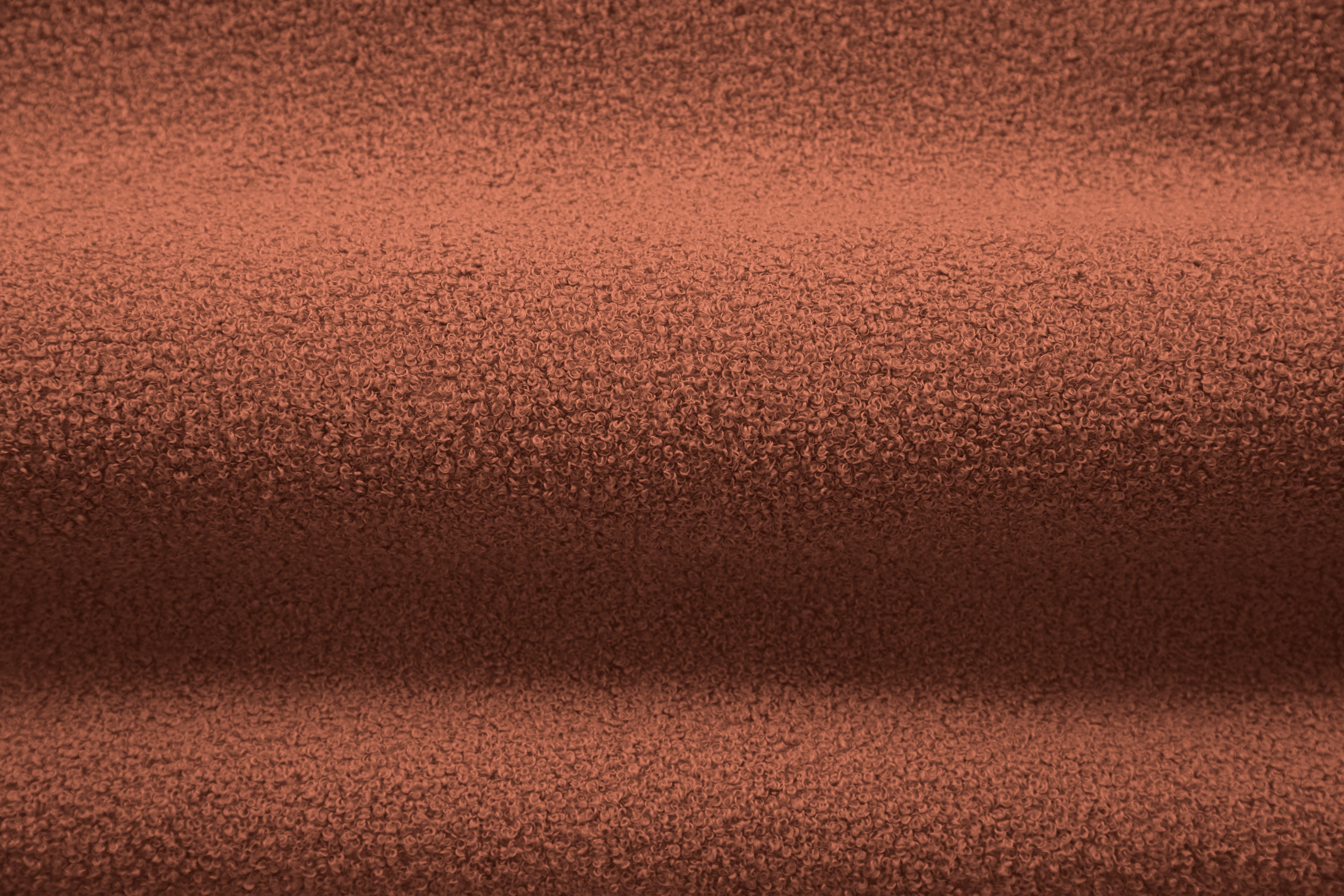 Trojsedák pravý ALDRIN v tehlovej boucle látke