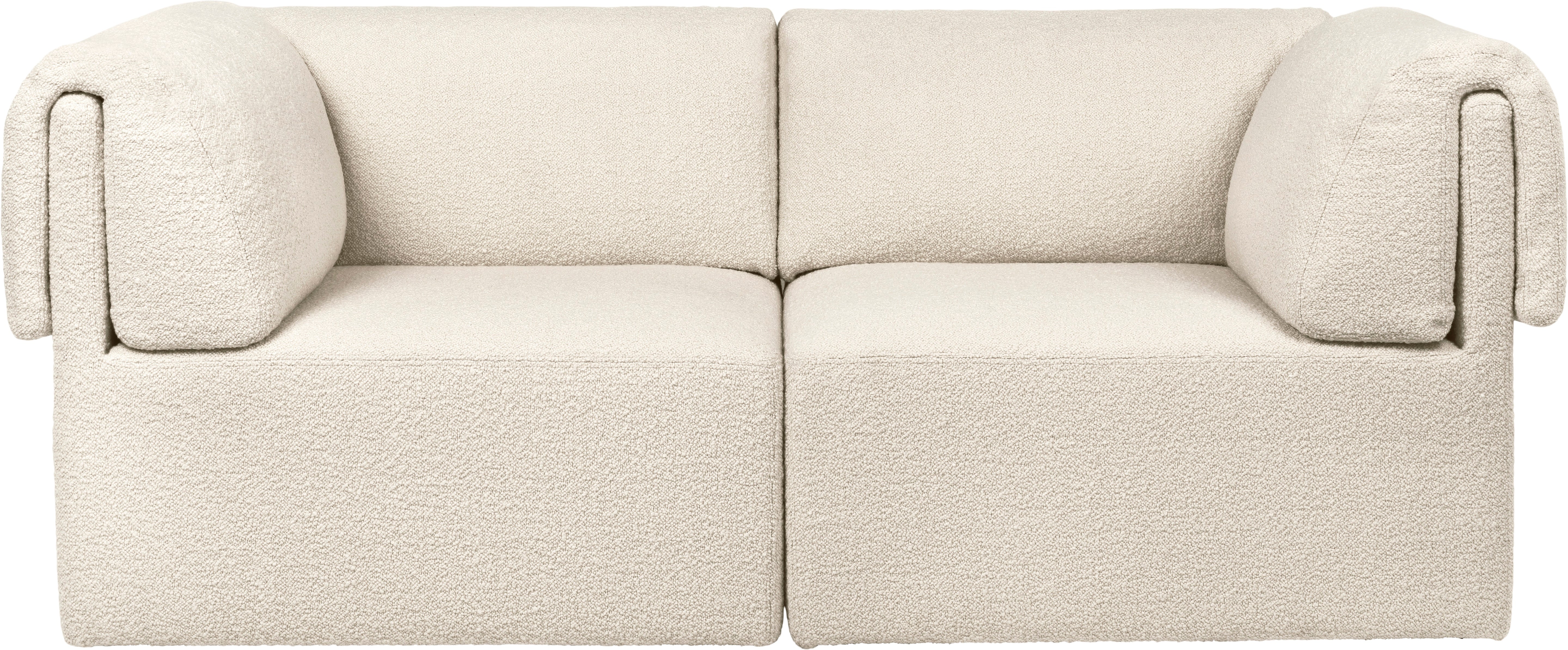 2-seater upholstered WONDER sofa