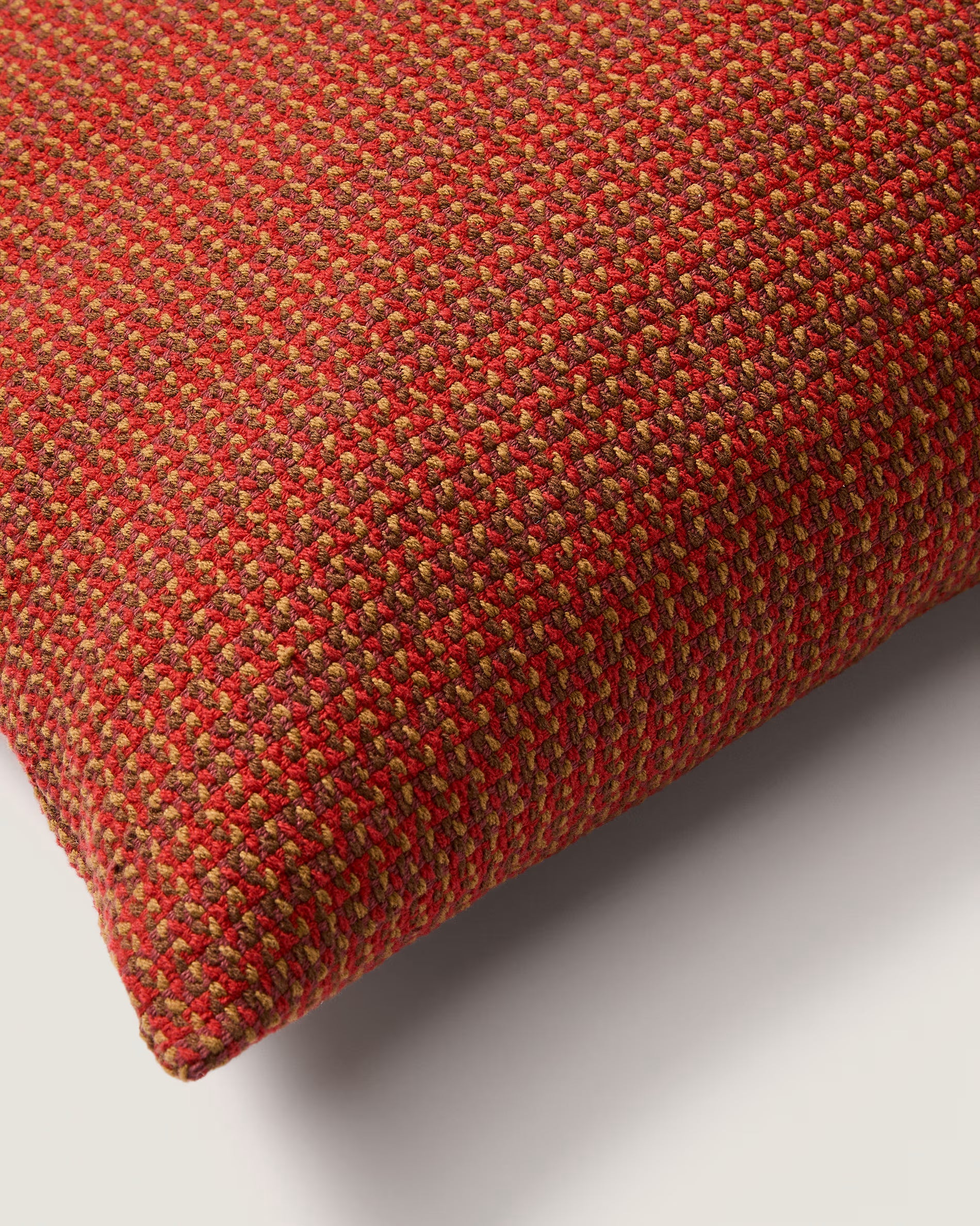 NUVAL red pillowcase