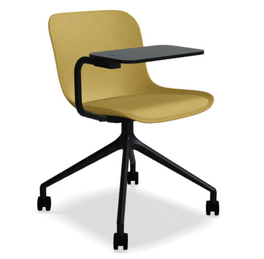 Krzesło obrotowe BALTIC 2 CLASSIC aluminiowa podstawa z kółkami do twardej powierzchni