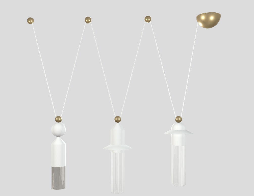 NAPPE C3 pendant lamp