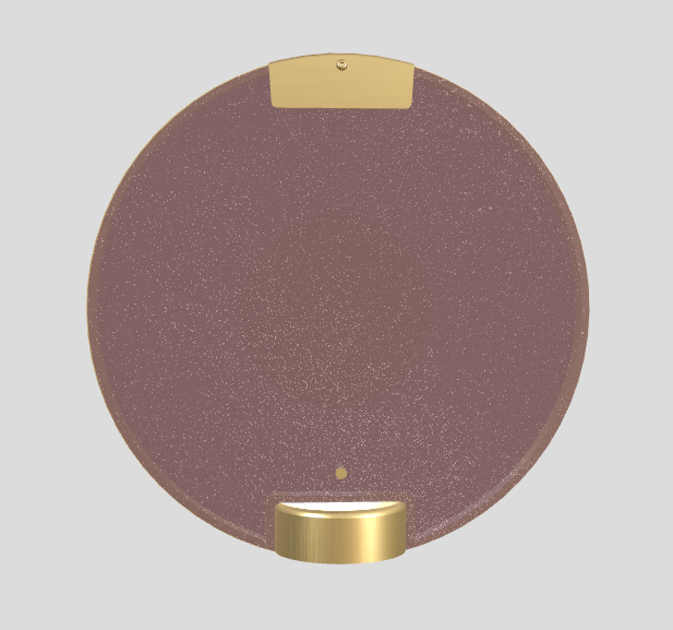 HORO A Wall Lamp in Brushed Brass