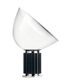 Stolná lampa TACCIA čierna