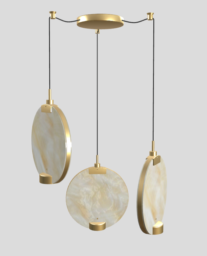 Personalizovaná závesná lampa HORO S3