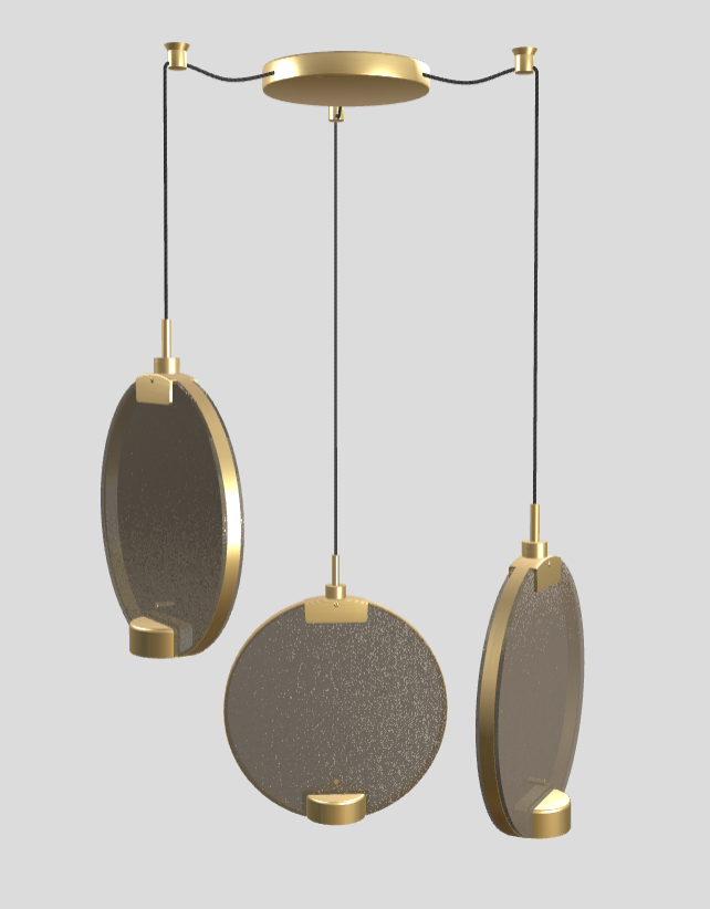 Personalizovaná závesná lampa HORO S3