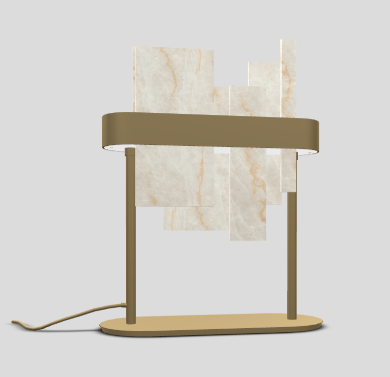 Stolná lampa HONICE TL zlatá
