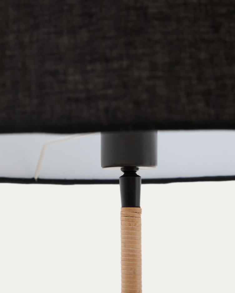 Stojaca lampa CANAR čierna