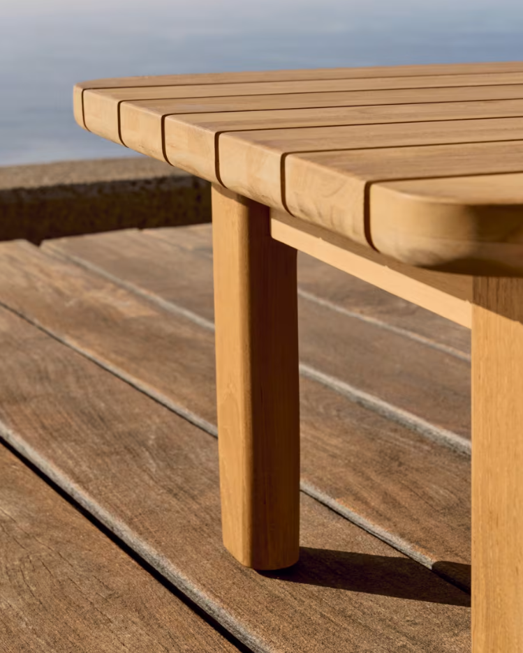 Kávový stolík TIRANT z masívneho teakového dreva