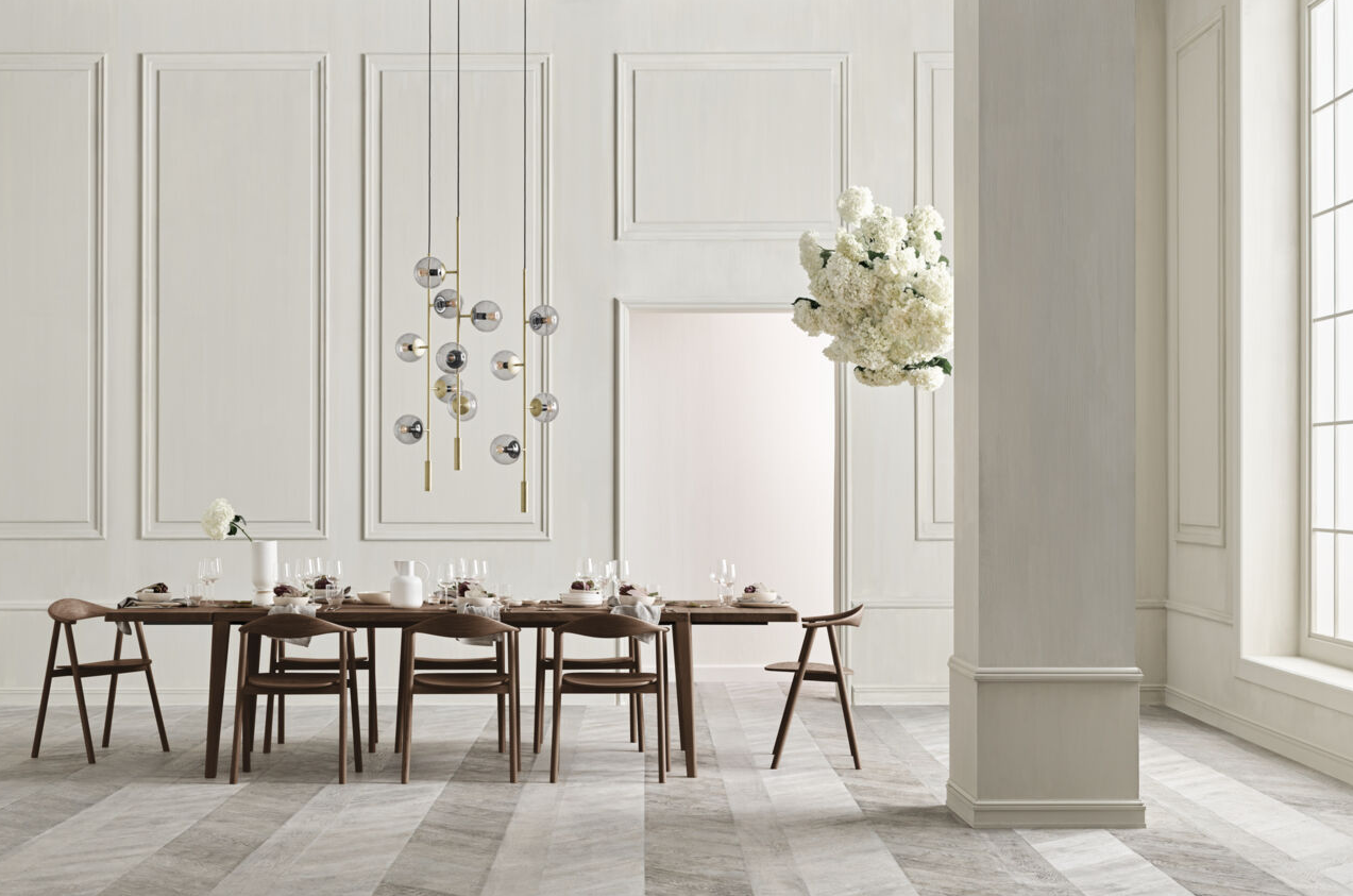 Black oak swing chair