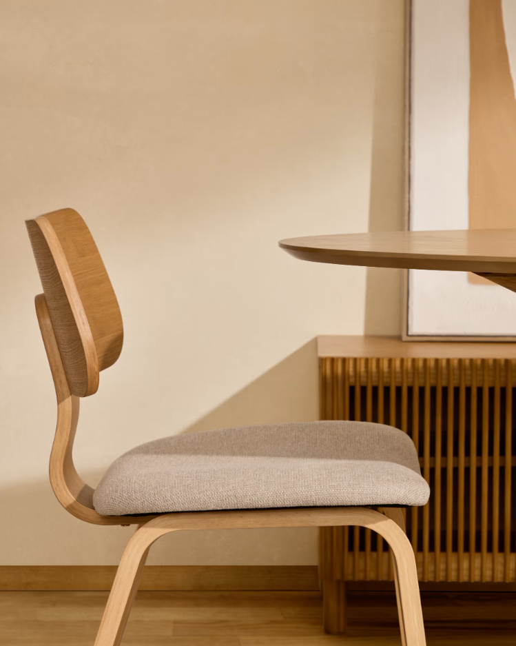 Čalúnená stolička GENA dubová dyha