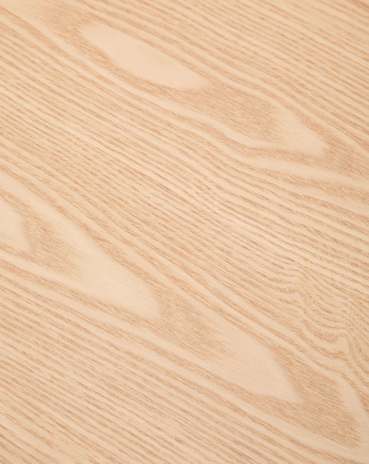 Štvorcový stôl INDARA jaseňový dyha