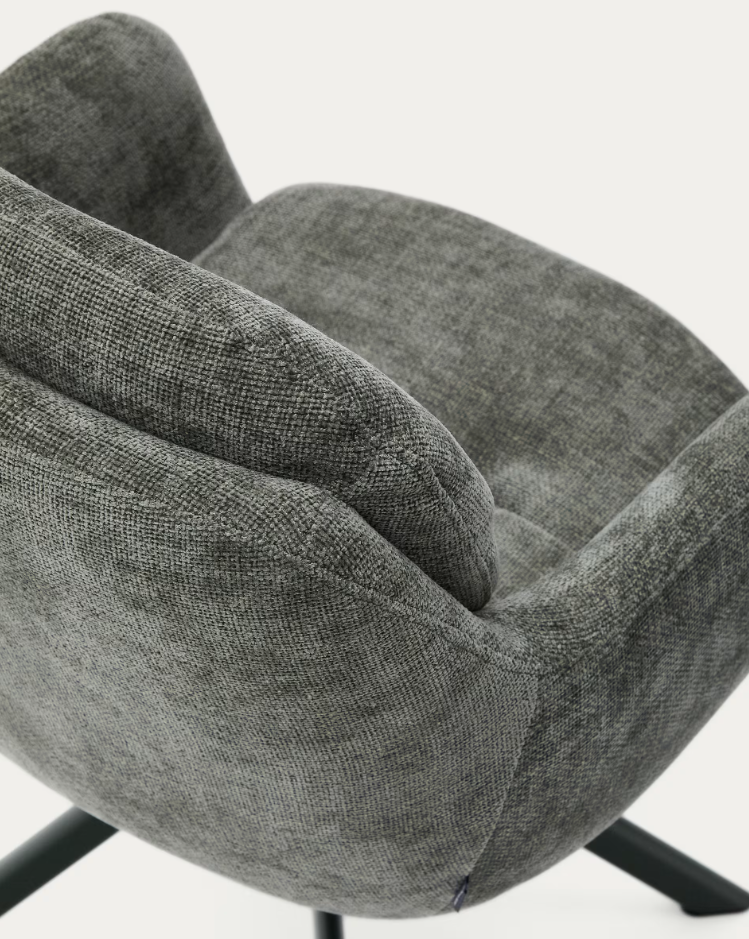 Krzesło obrotowe LEXA zielony szenil