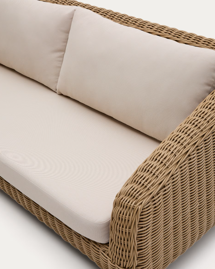External sofa Merry synthetic rattan