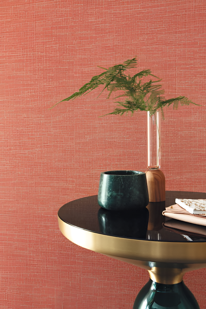 Tapeta štrukturálna s metalickými odrazmi DANDY UNI GALLANT - NOIR DORE čierna so zlatým