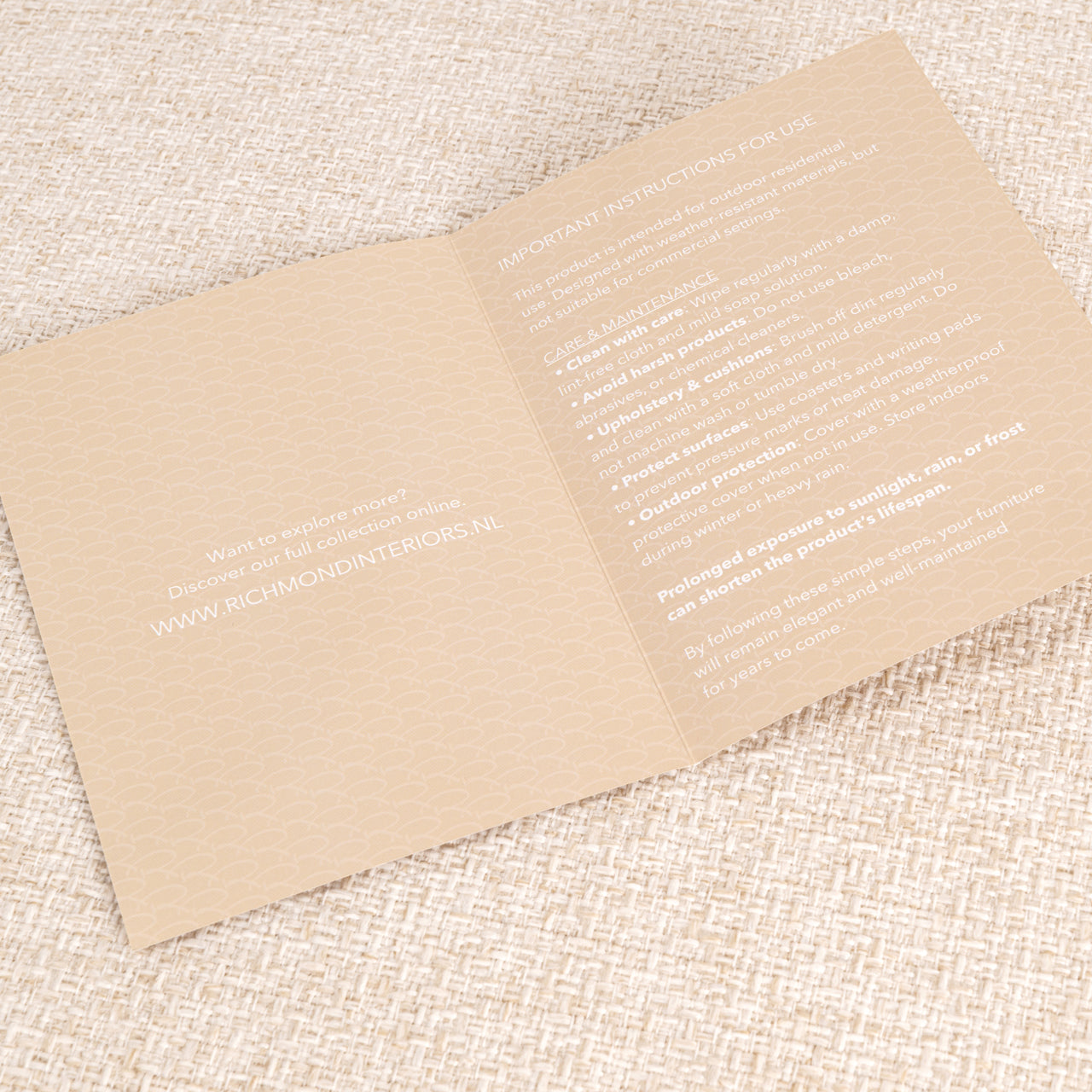 Modulárna vonkajšia pohovka DAWSON béžová