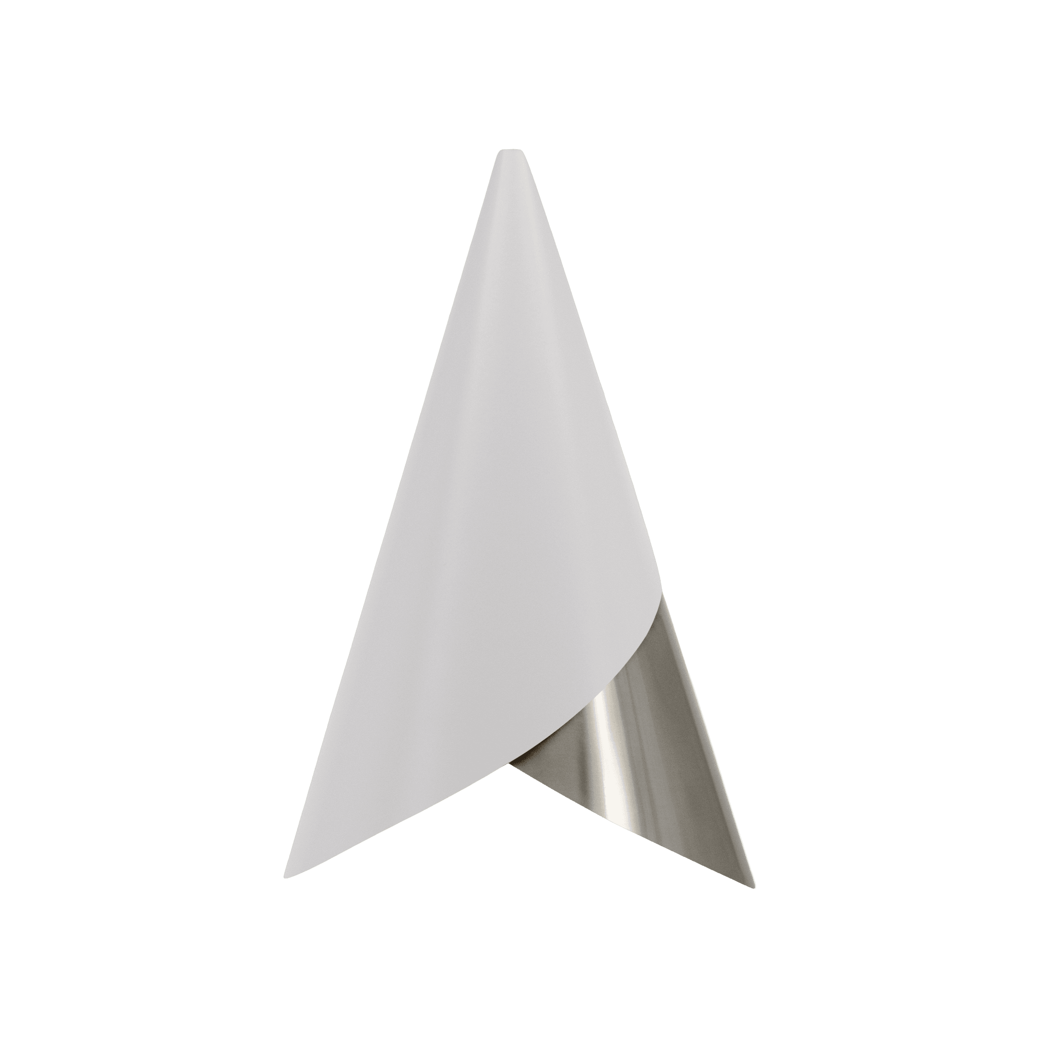 Abażur CORNET jasnoszary ze srebrnym UMAGE    Eye on Design