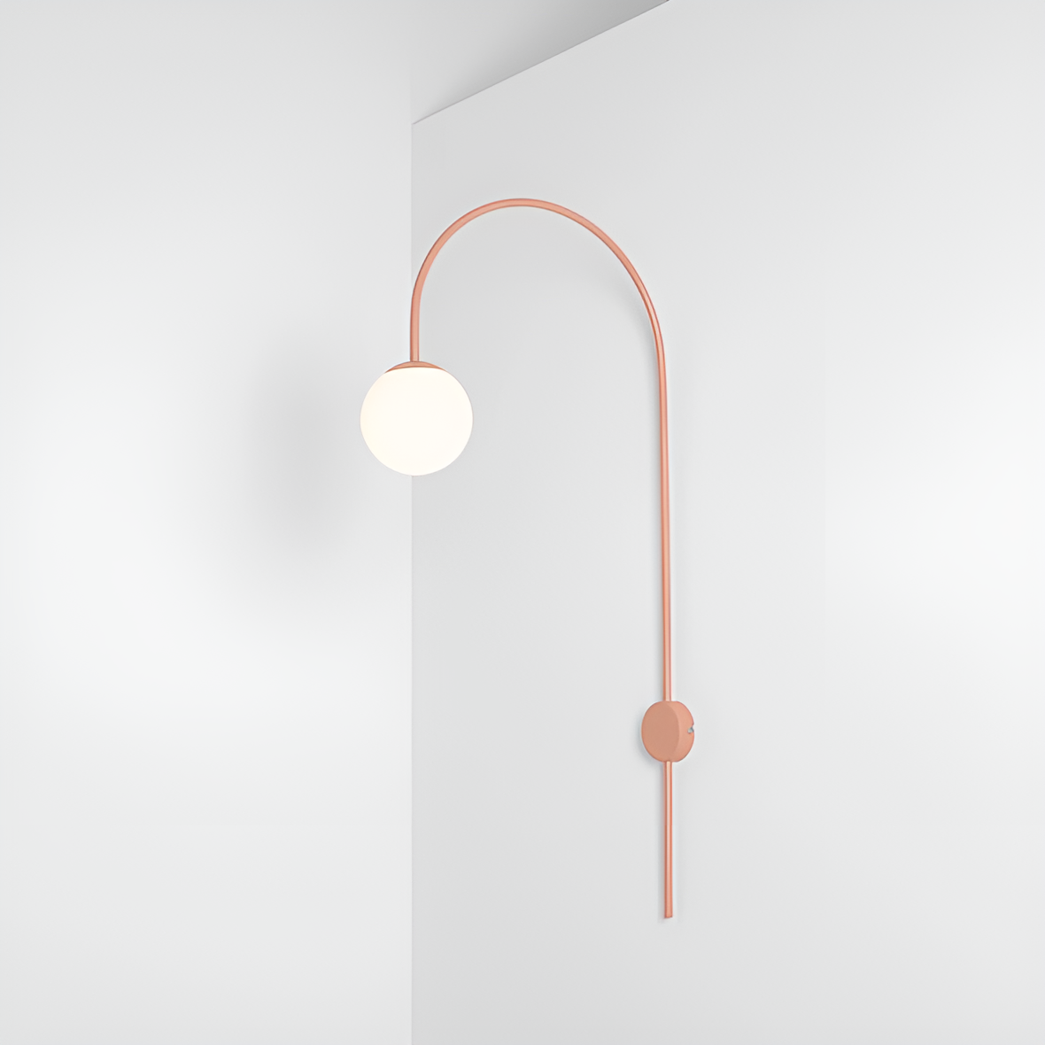 Kinkiet UNA koralový