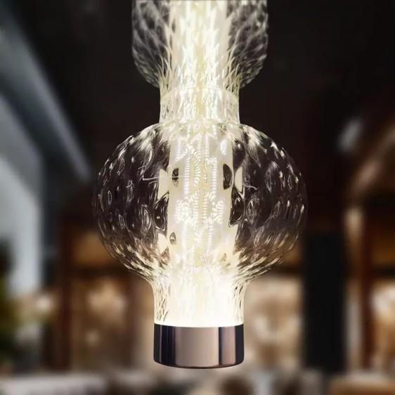 ALAMBICCO VERTICAL Pendant Lamp Blown Glass