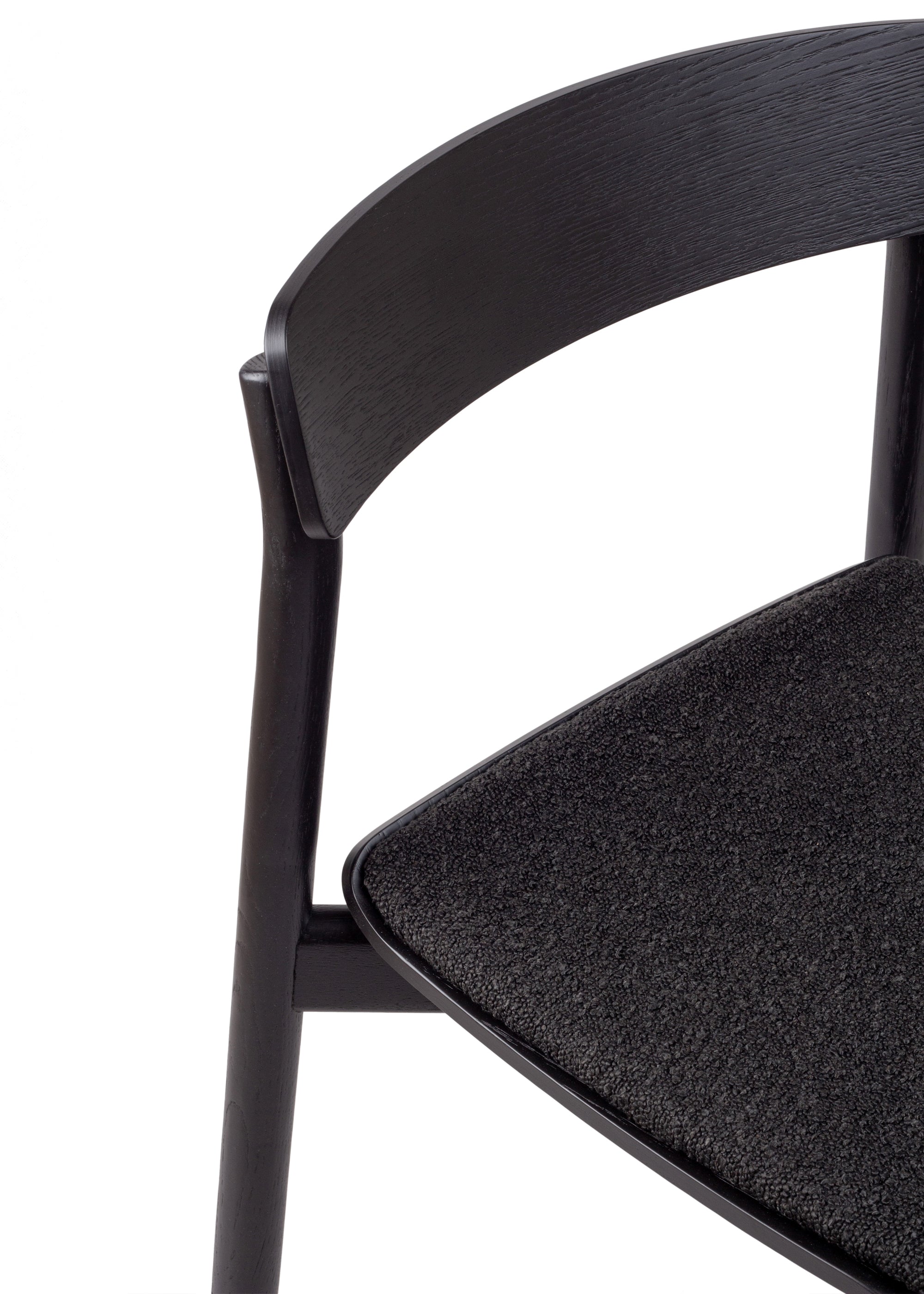 ARCHE SOFT chair black oak wood