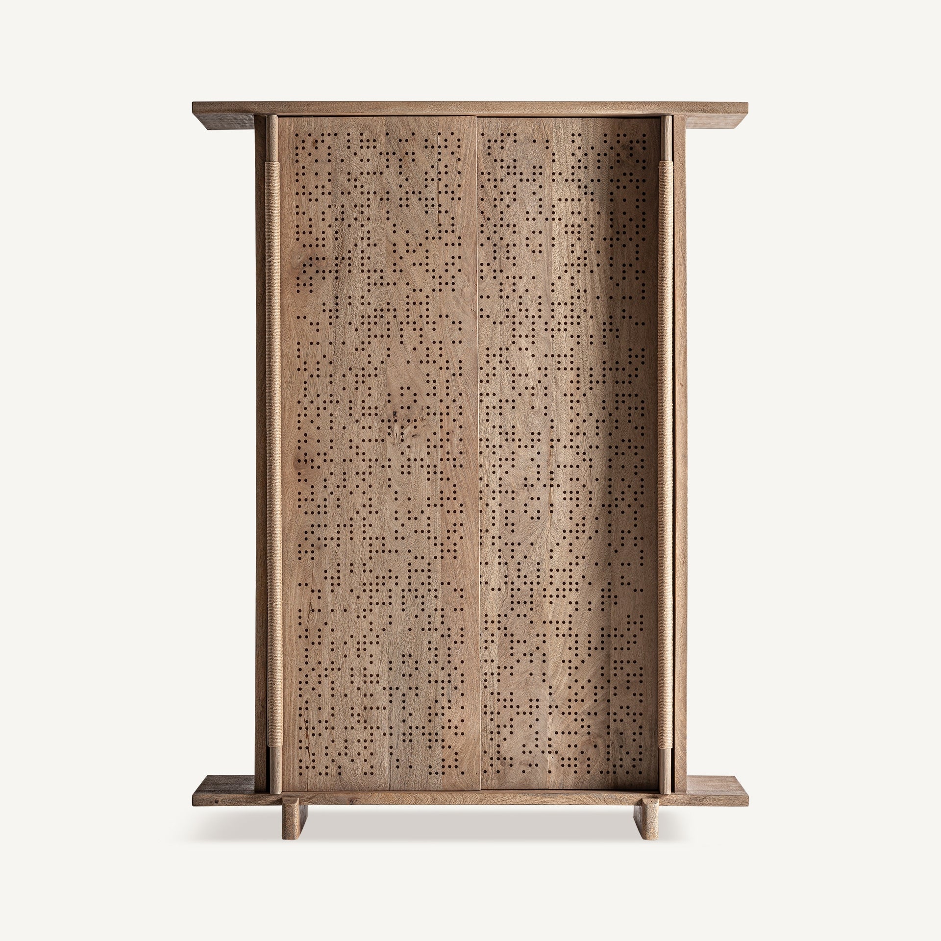 Skriňa JACQUARD mango drevo