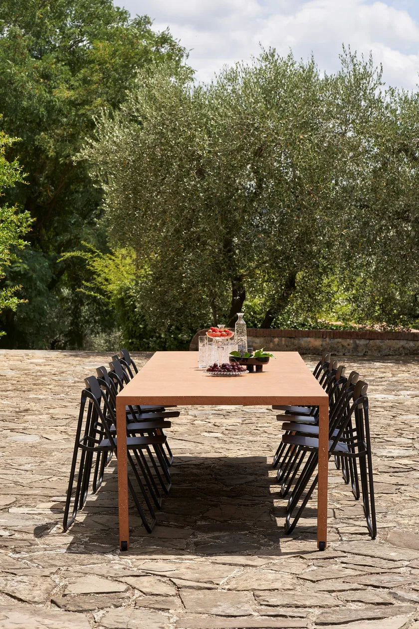 Záhradná stolička CON.FORT čierna