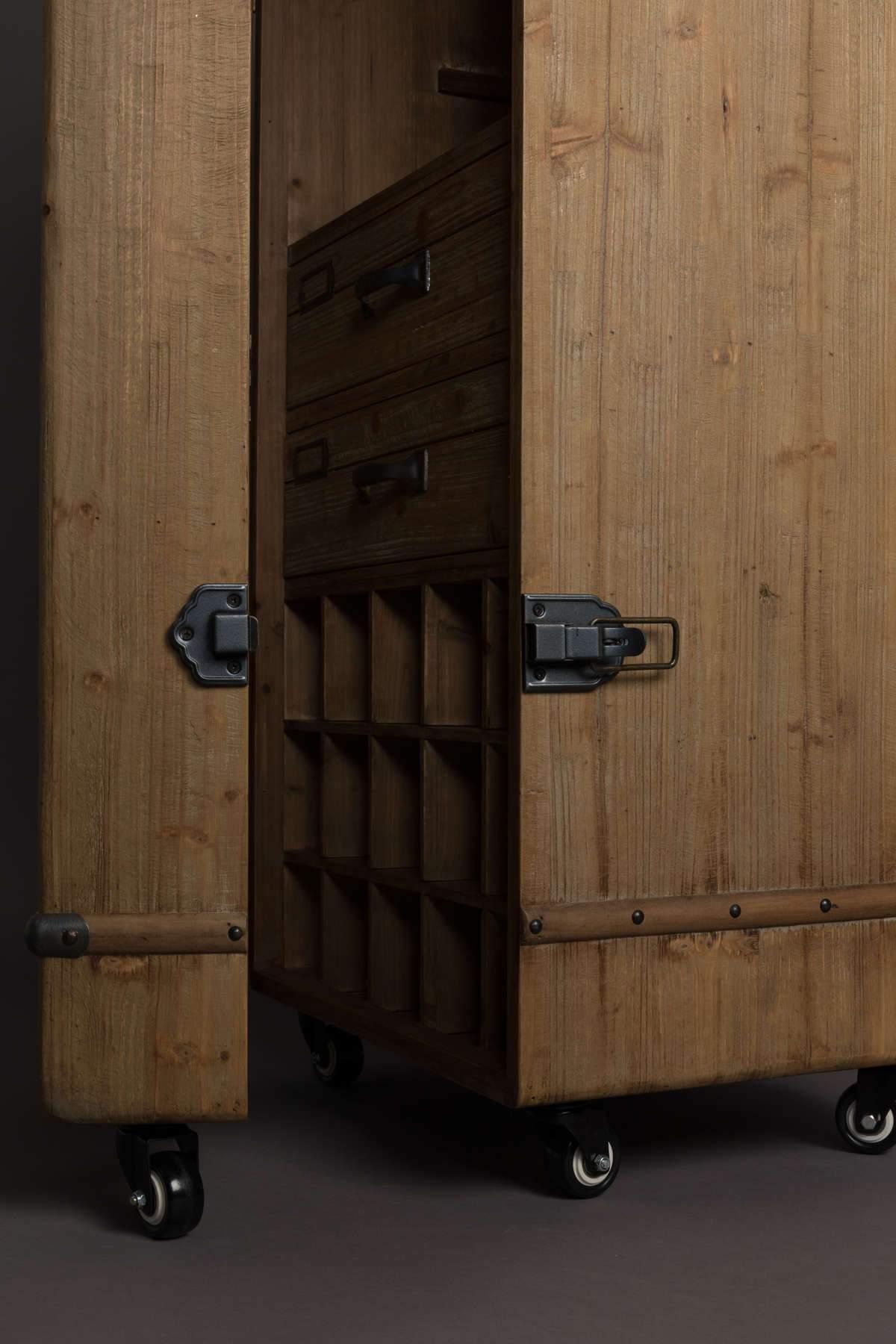 Barek vintage LICO drewniany Dutchbone    Eye on Design