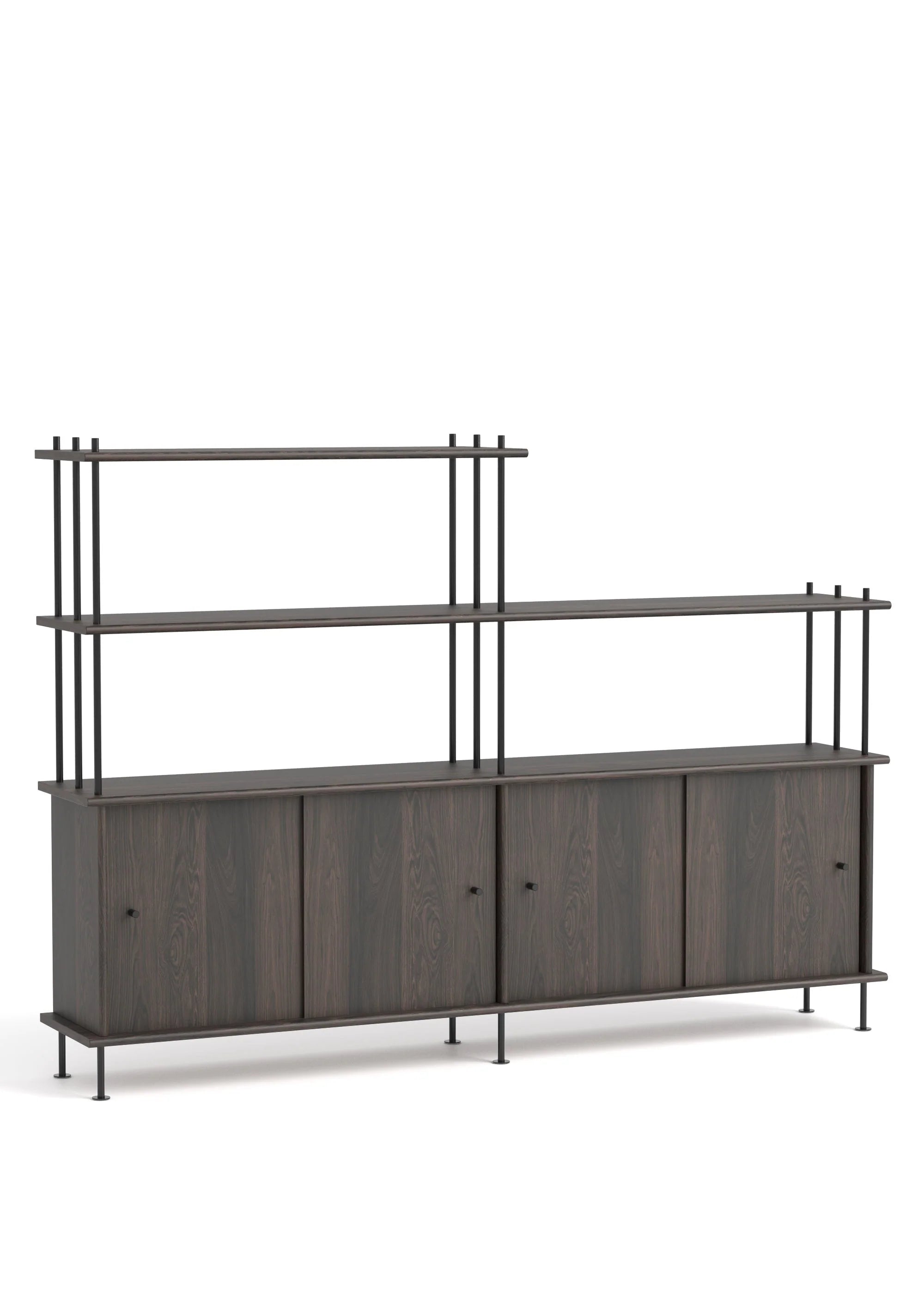 BAVA 200 Cabinet in Ebony Oak Wood