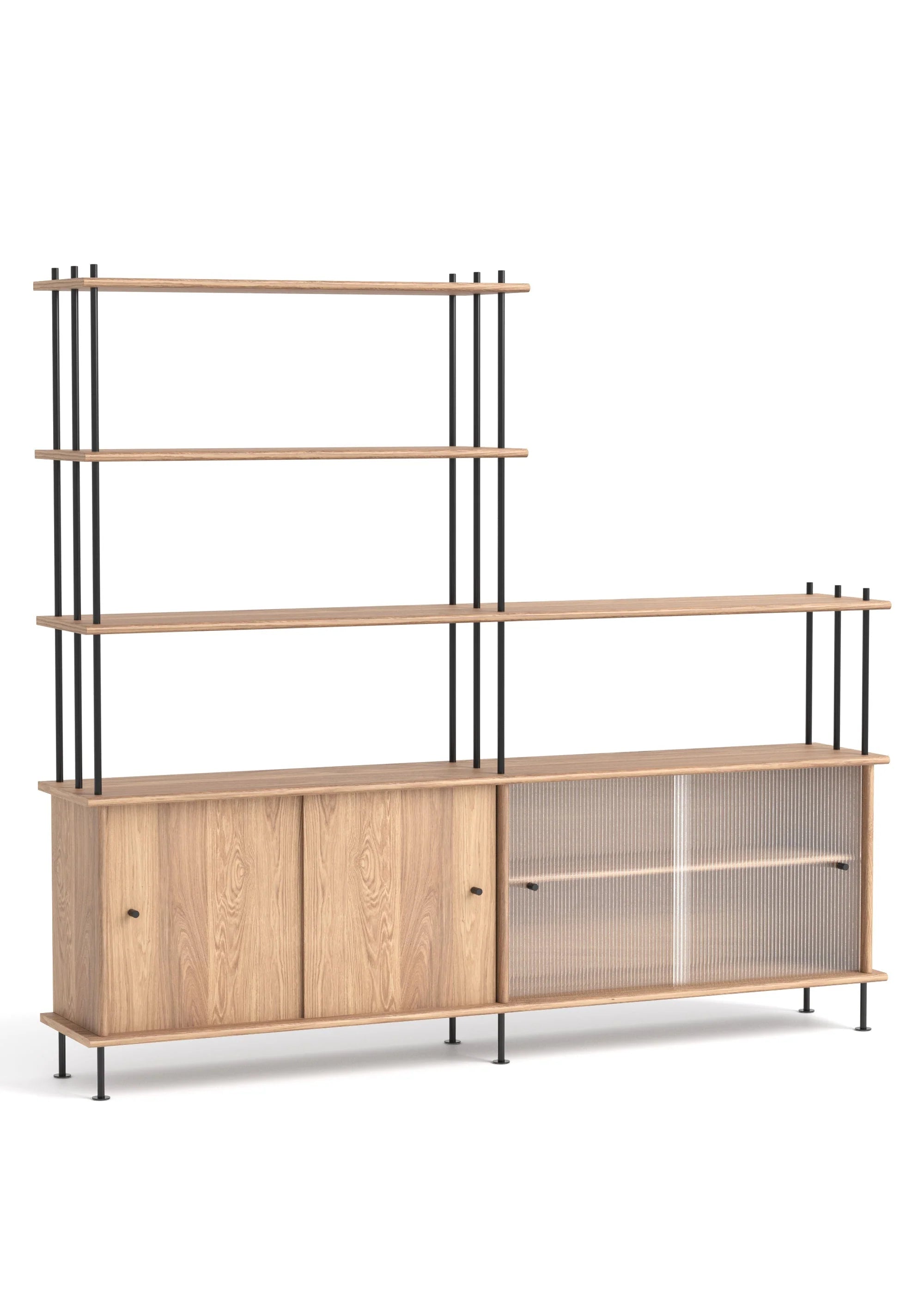 BAVA 200 Oak Wood Cabinet