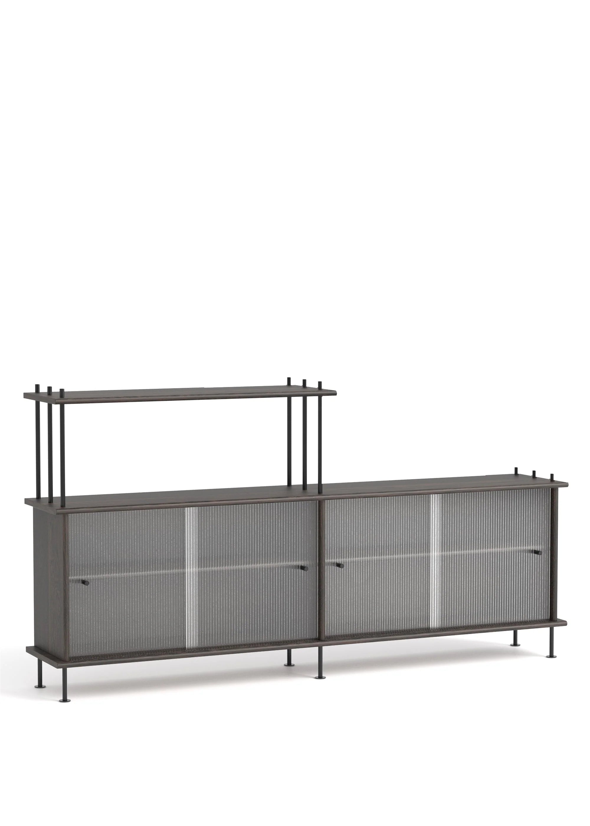 BAVA 200 Cabinet in Ebony Oak Wood