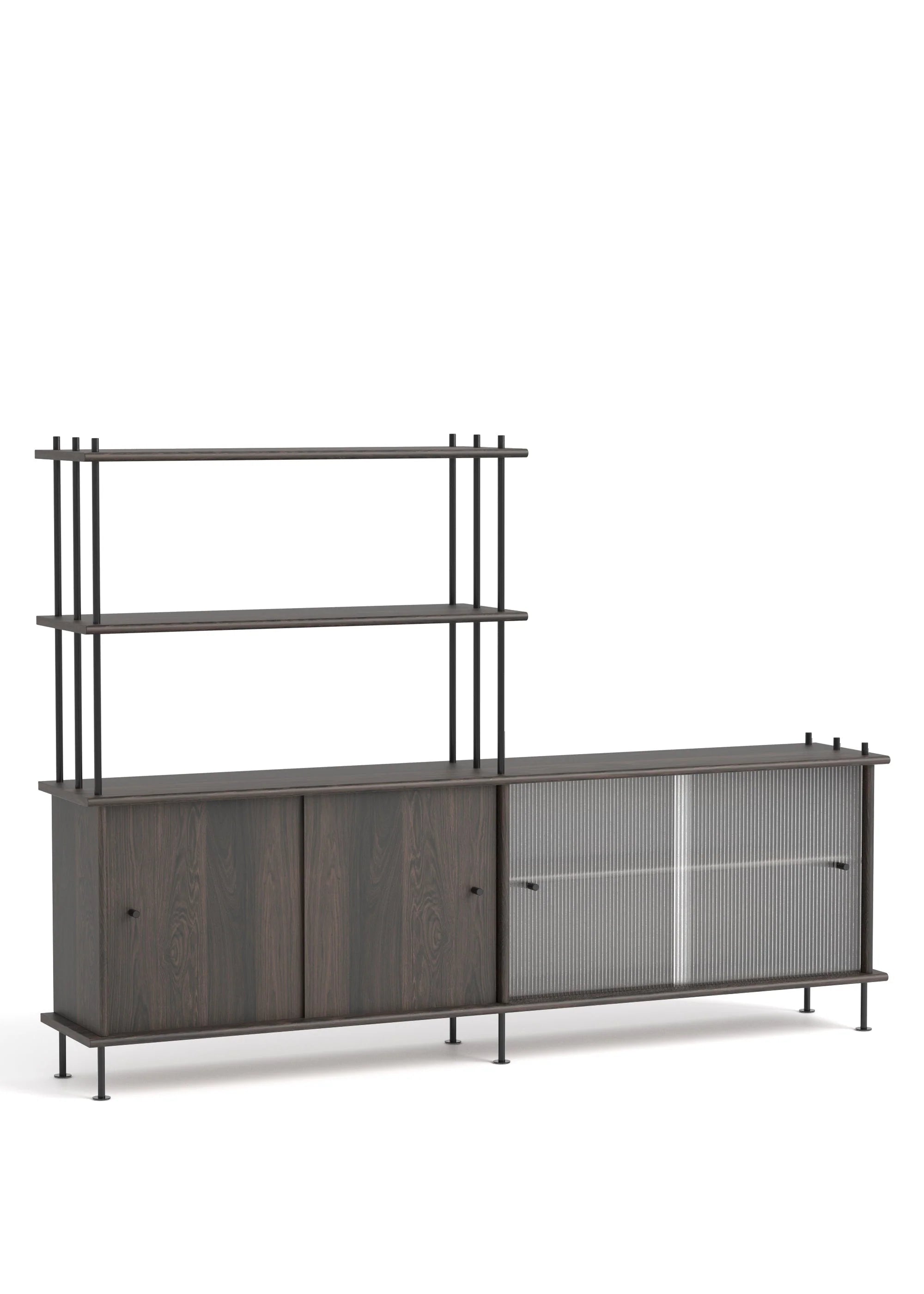 BAVA 200 Cabinet in Ebony Oak Wood