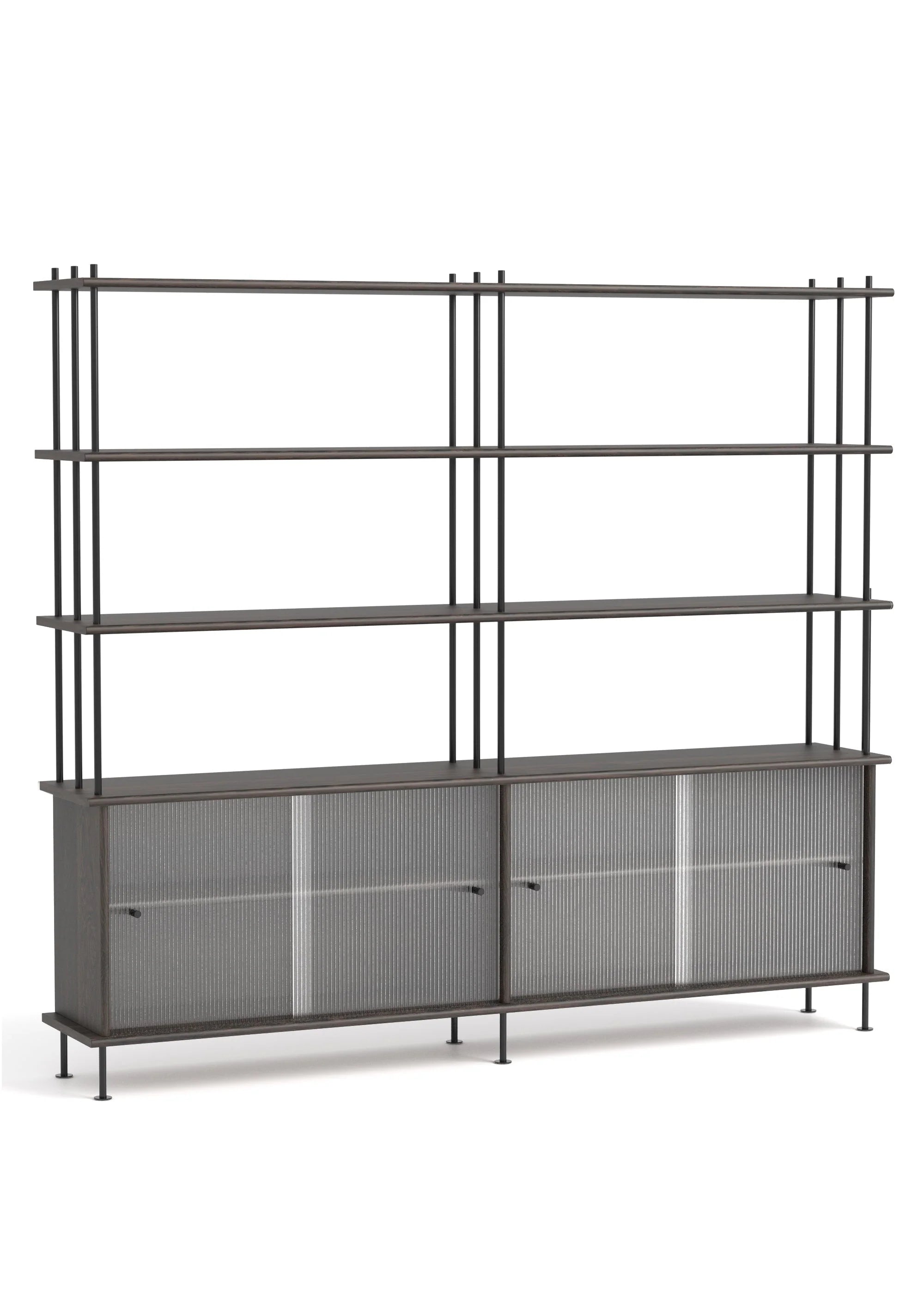 BAVA 200 Cabinet in Ebony Oak Wood