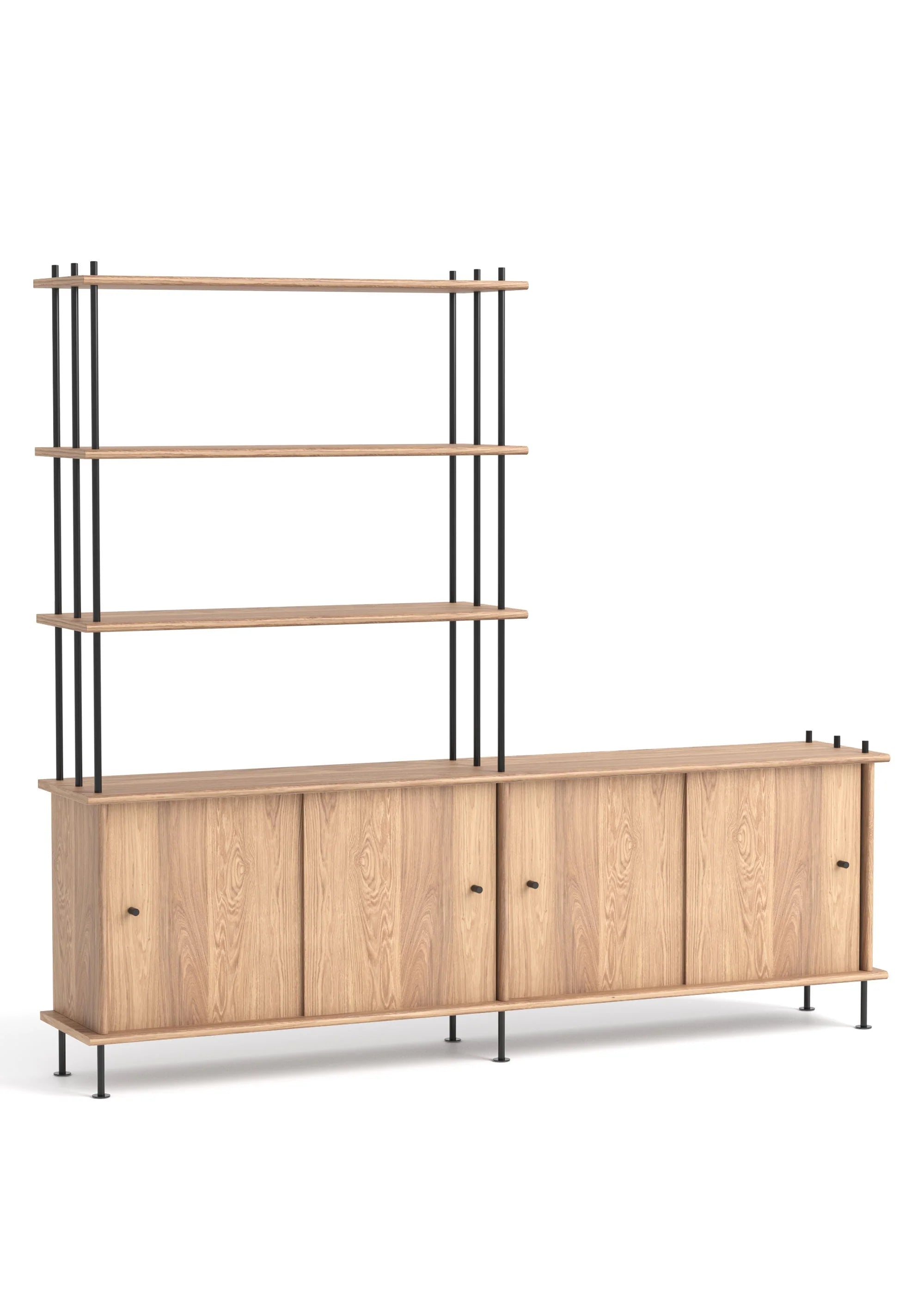 BAVA 200 Oak Wood Cabinet