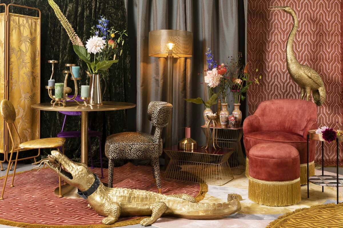 Krzesło CLAW OUT panterka