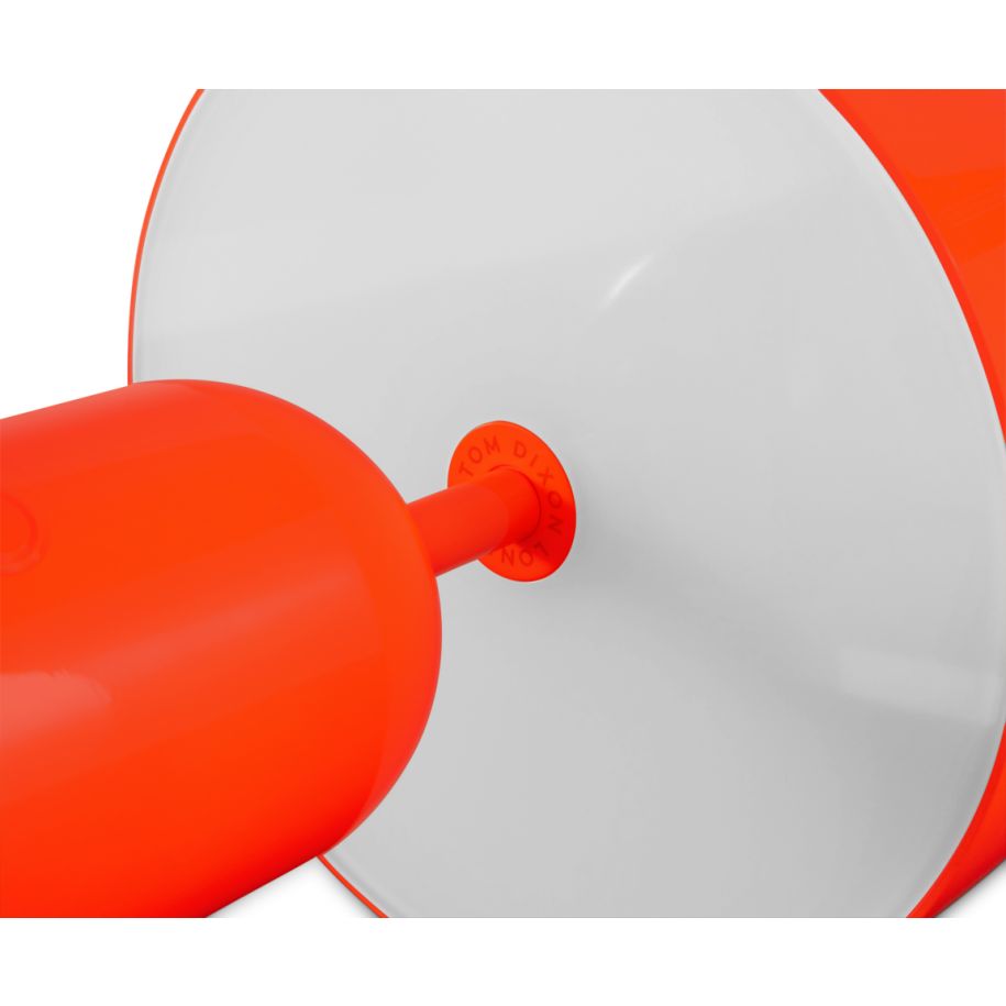 Bell orange portable lamp