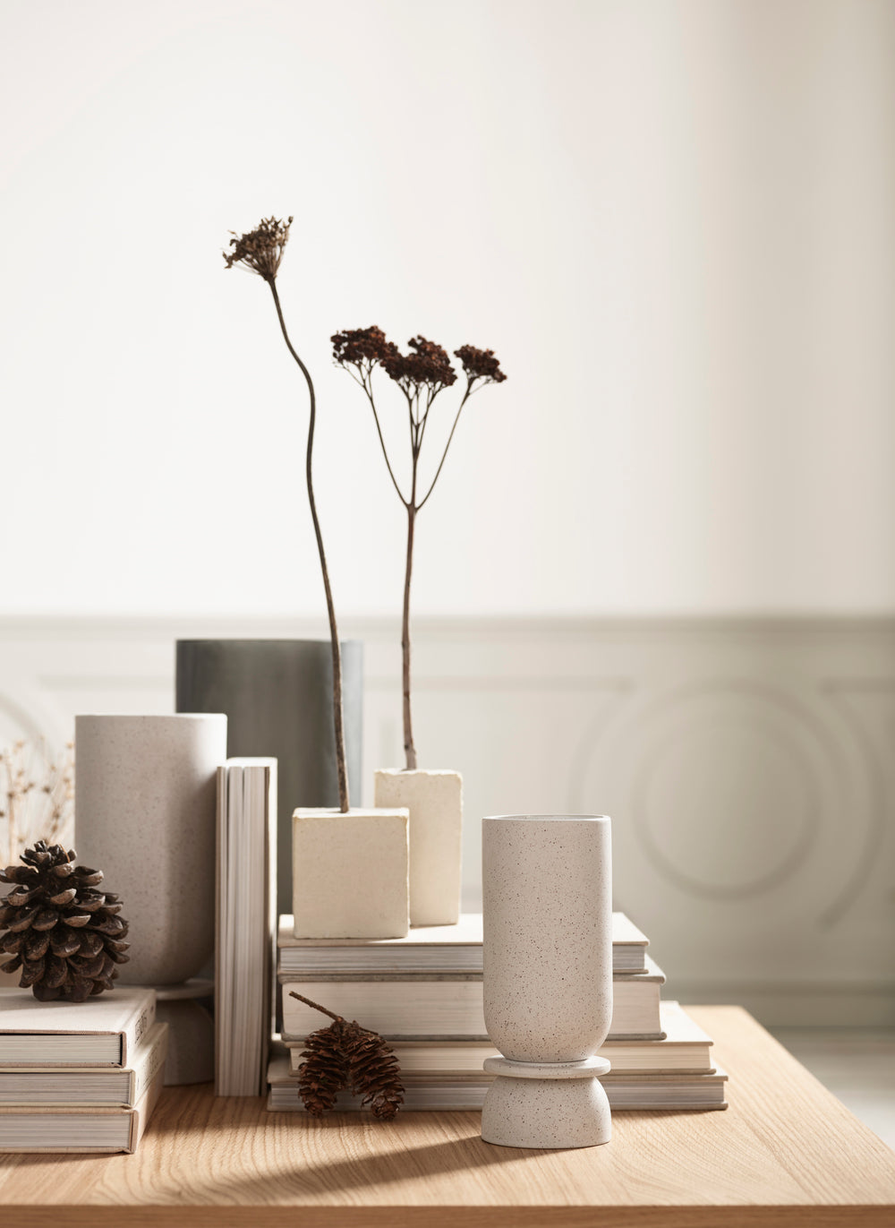 Váza HOUR piesková keramika