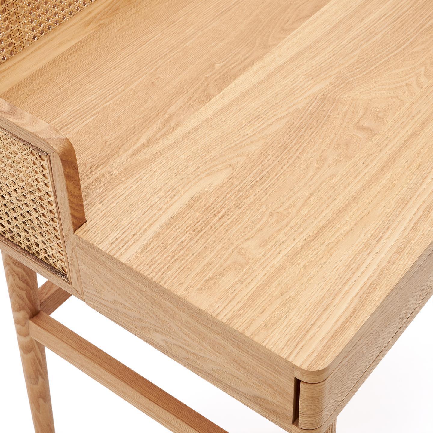 Biurko ARAXI lite drewno jesionowe La Forma    Eye on Design