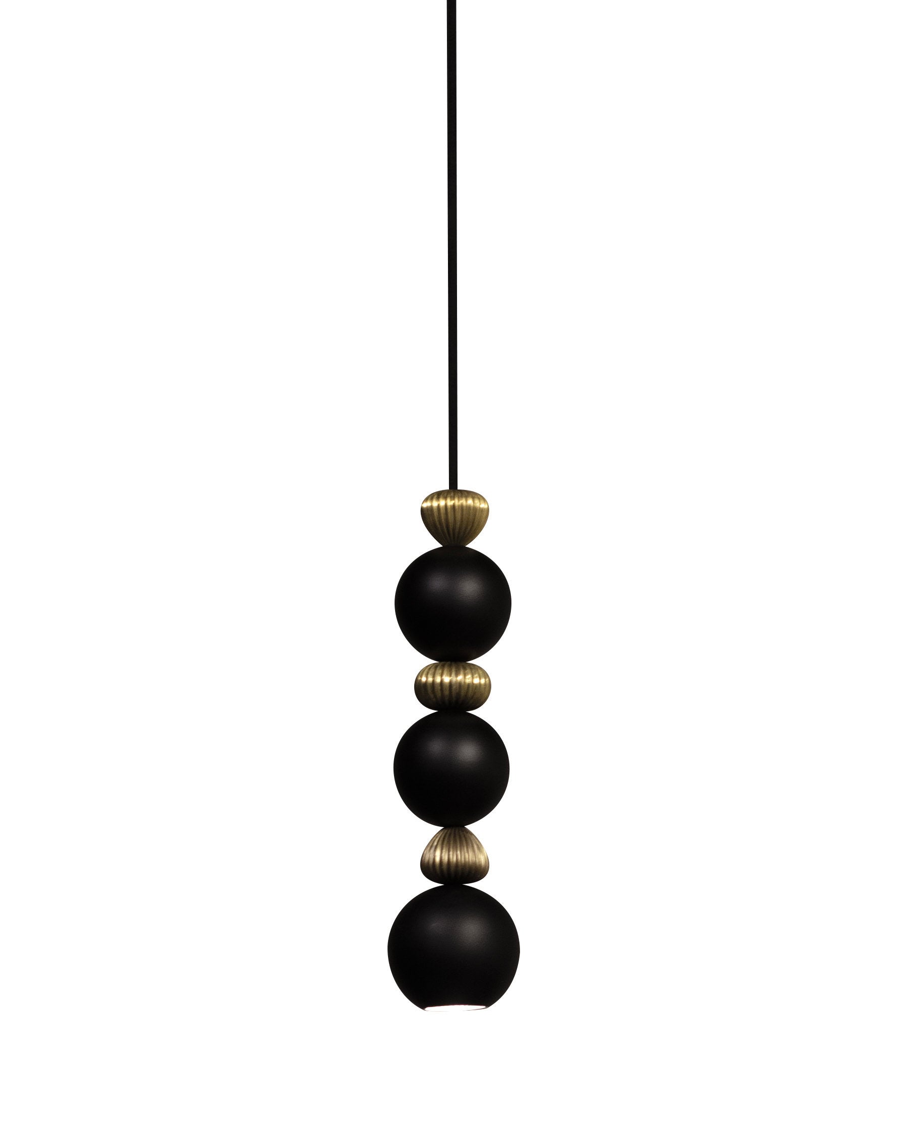 BOLA QUEEN brass pendant lamp