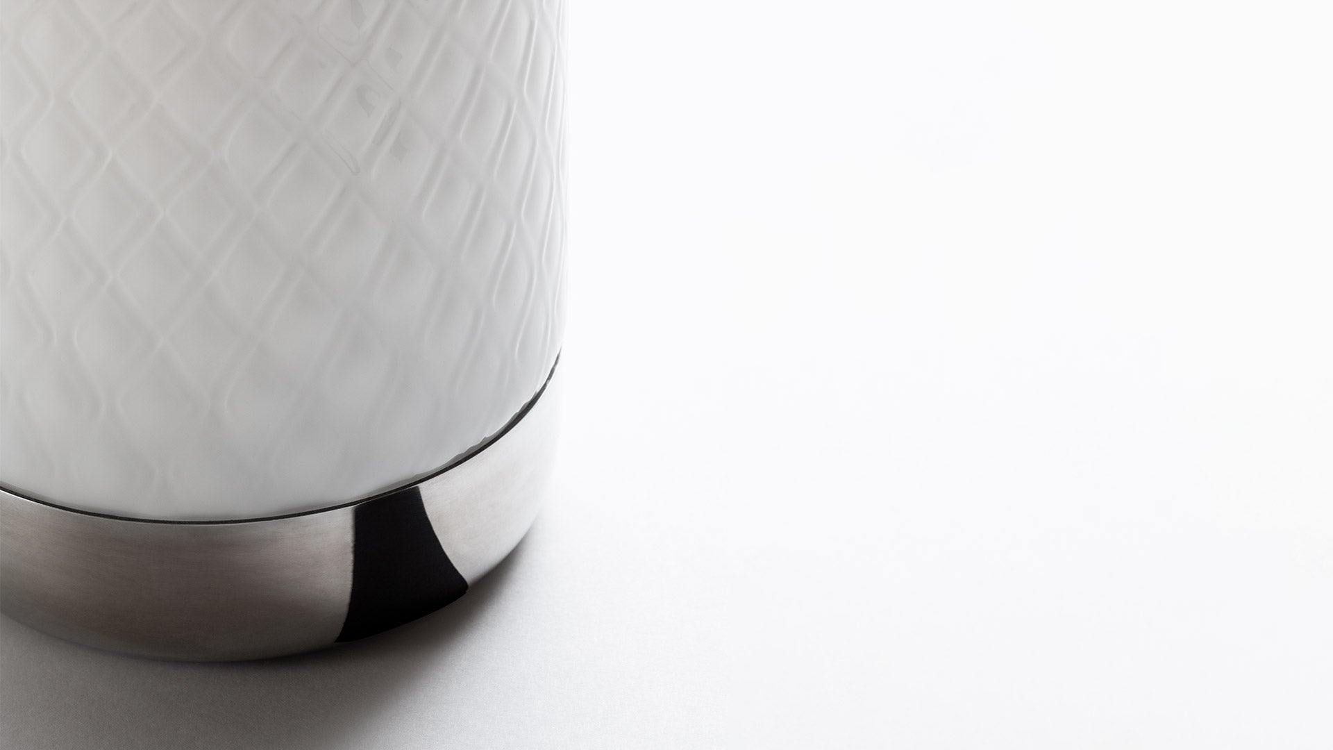 Portable Lamp BONTA PLATE white with gray