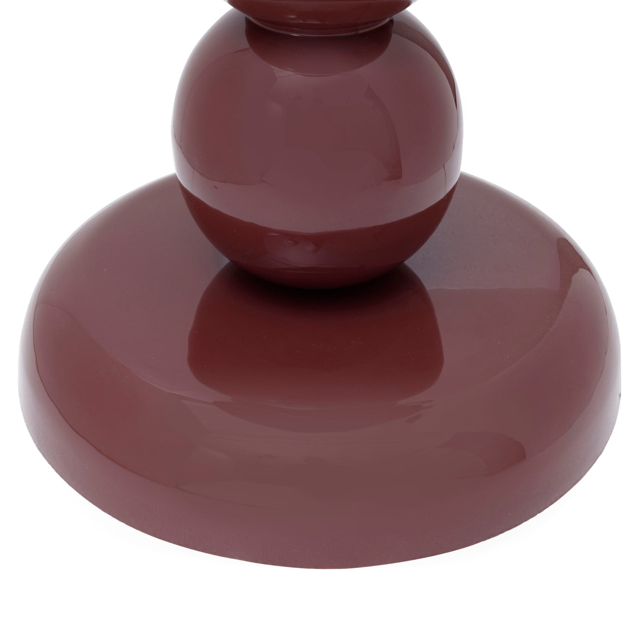 Bocný stolík REID burgundový