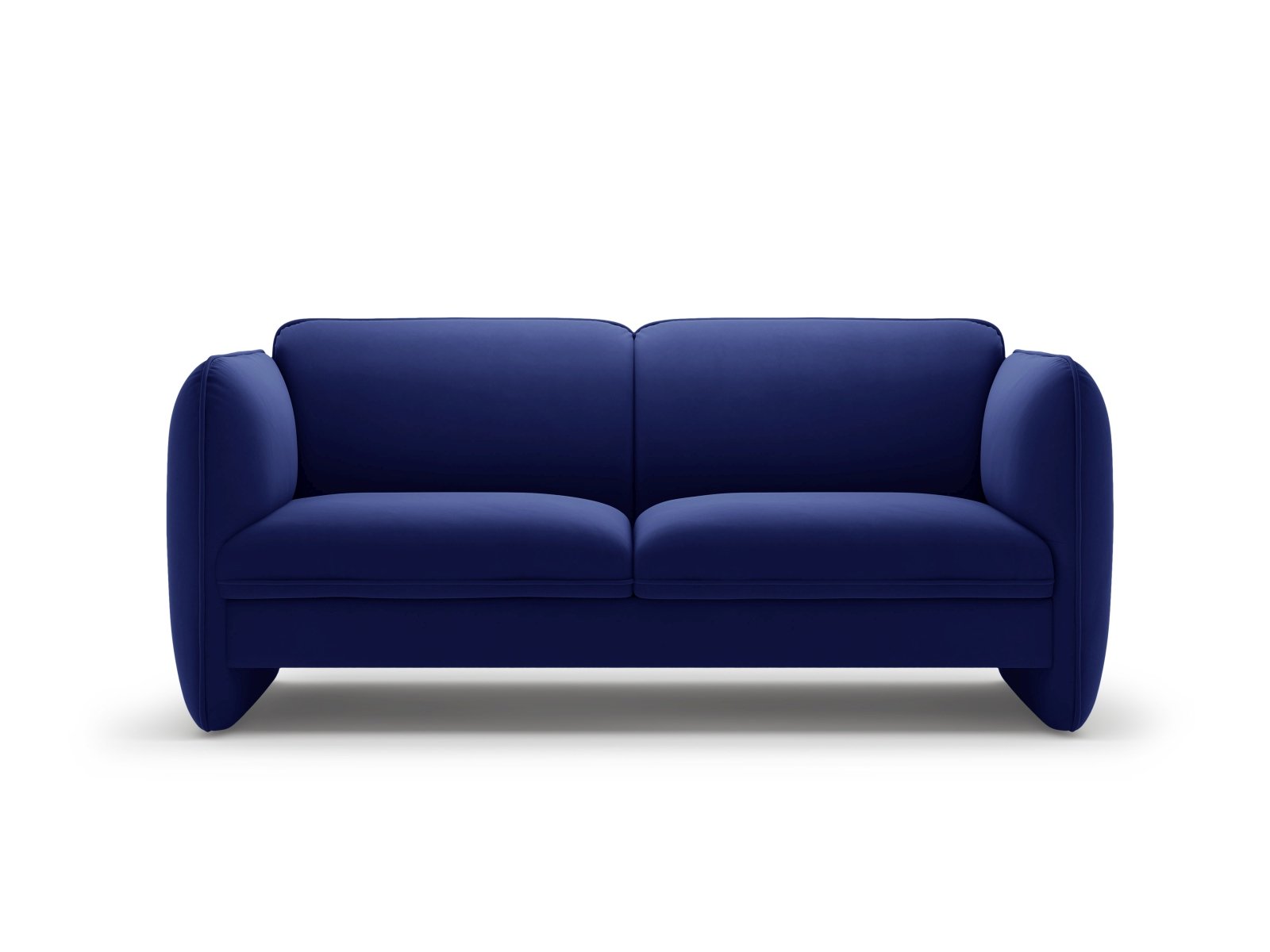 Velvet 2-Seater Sofa GEORGIA Cobalt