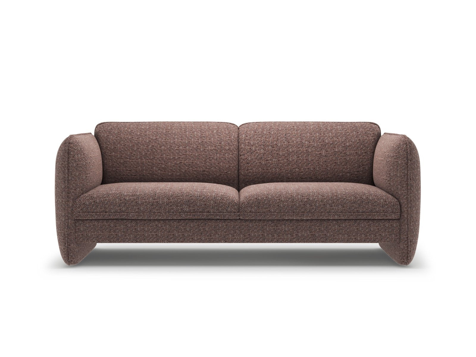 3-seater Sofa GEORGIA brown chenille
