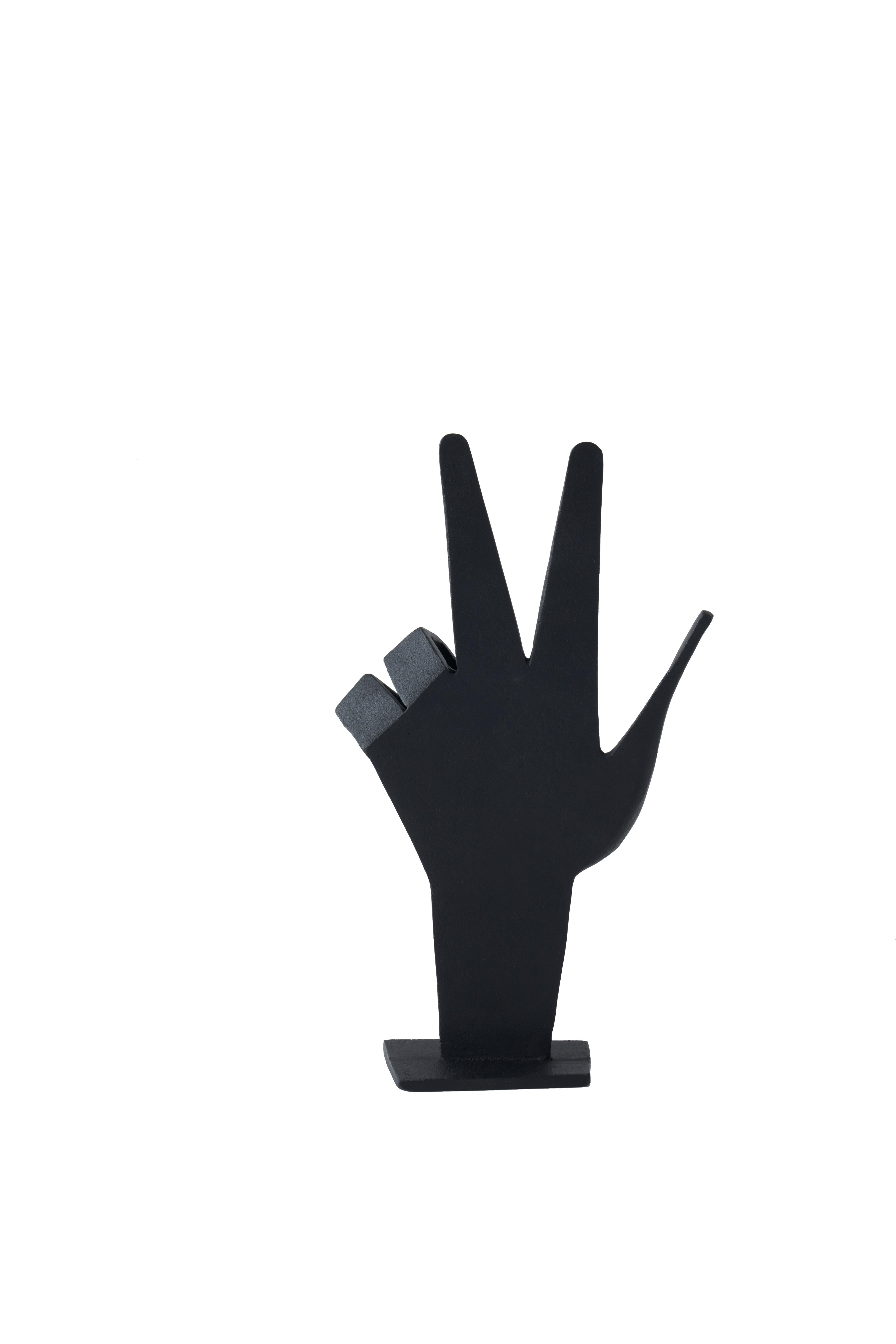 CAST HAND Black Stand