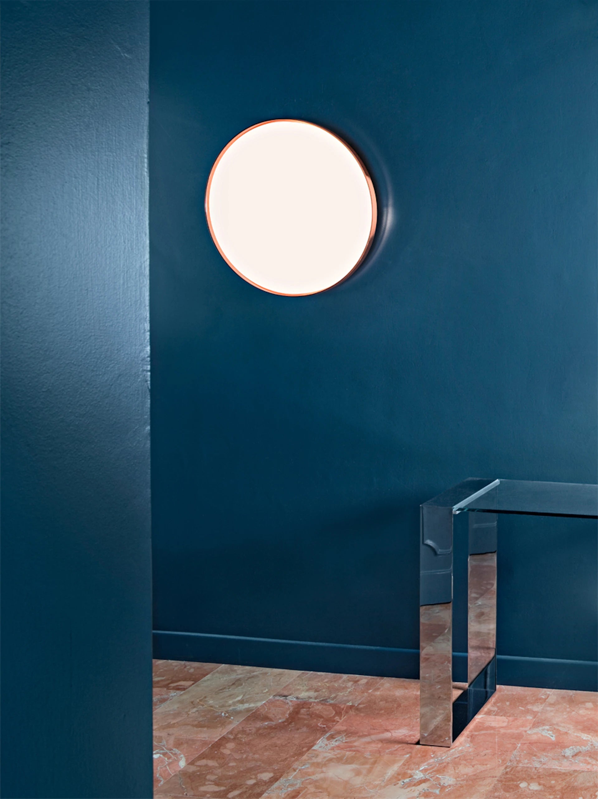 Ceiling lamp CLARA copper finish