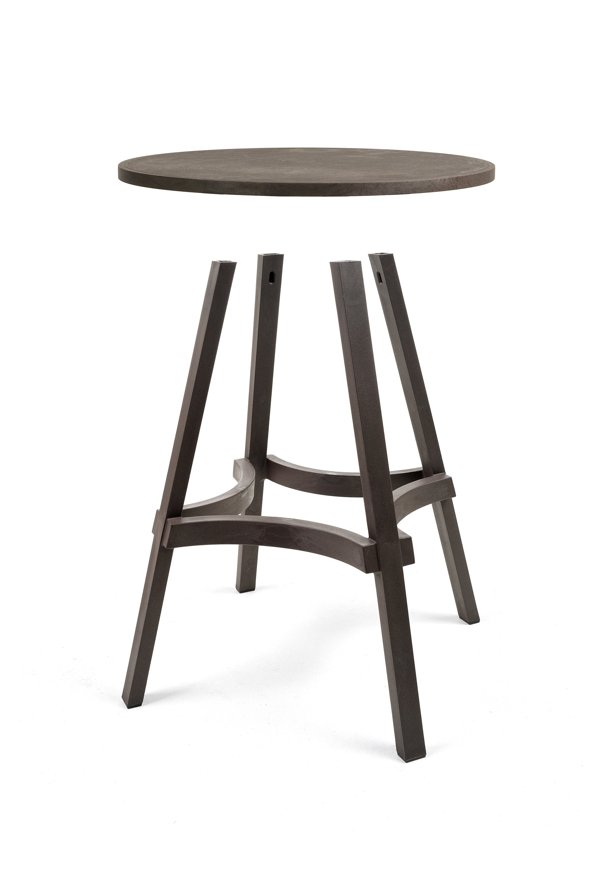 Round Outdoor Table COMBO Graphite