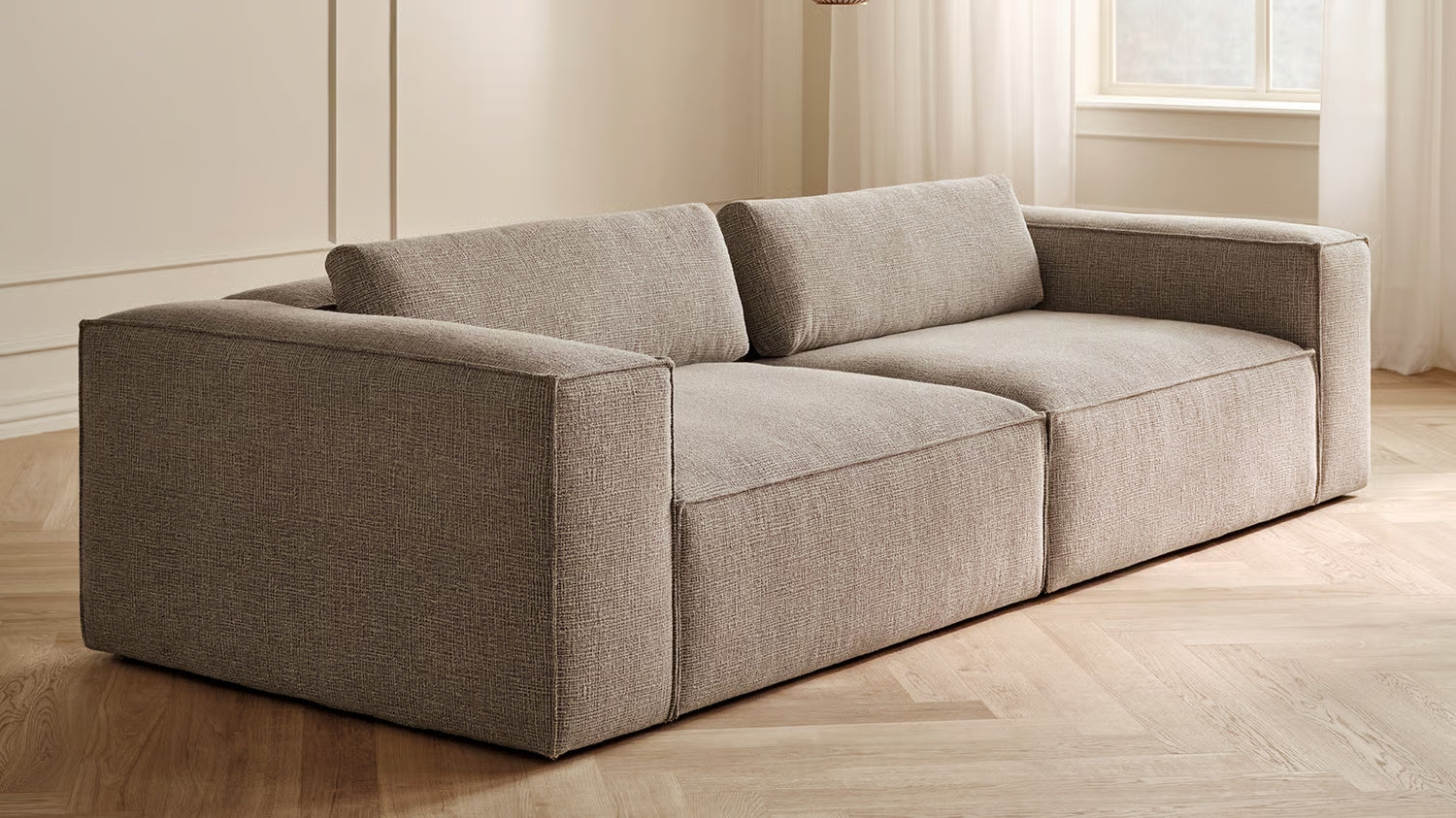 Pohodlný čalúnený vankúš