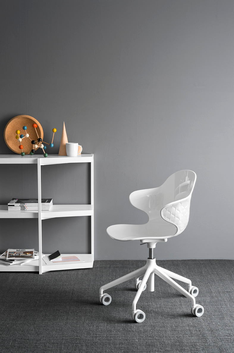 SAINT TROPEZ office chair white