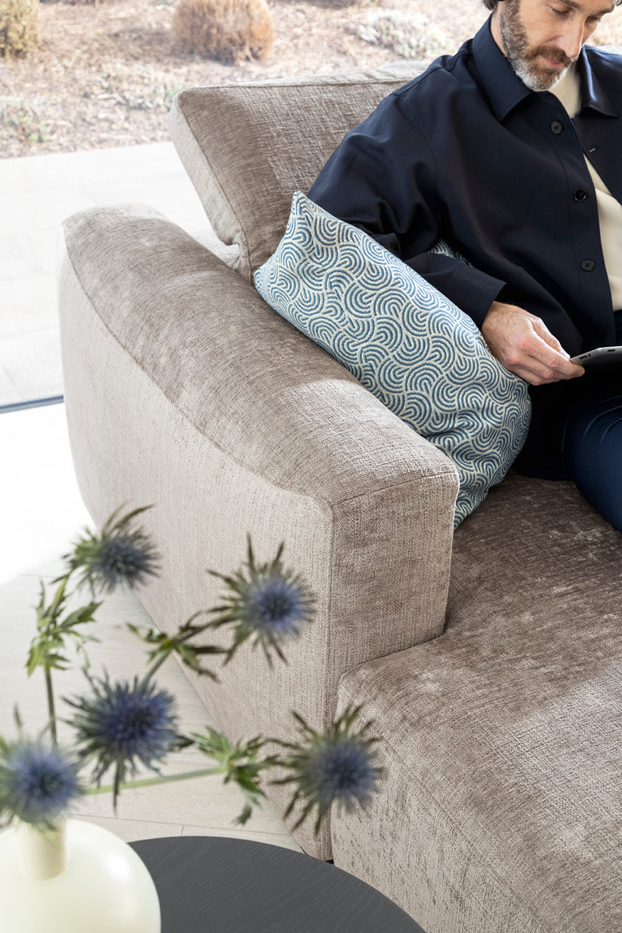 WAVE Upholstered 3-Seater Sofa