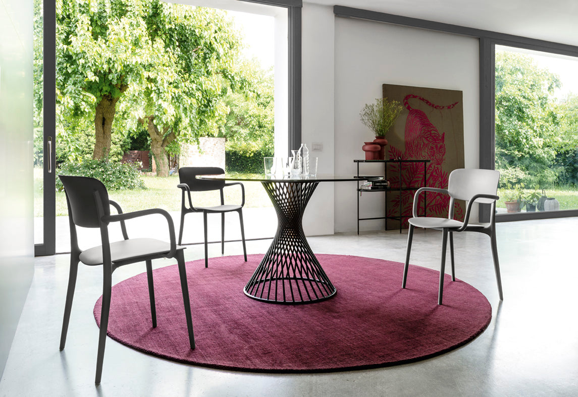 LIBERTY Armchair in Brick Red